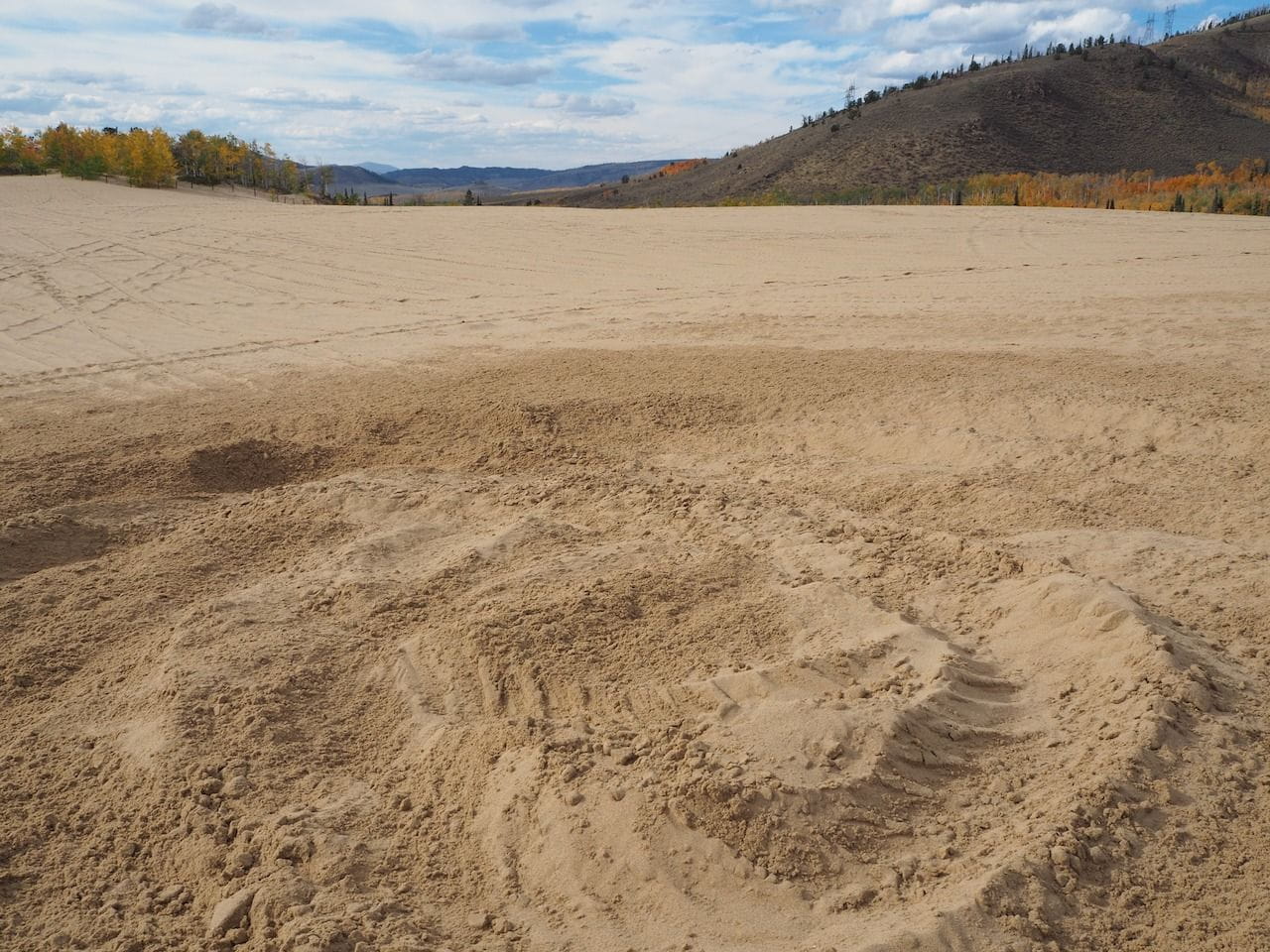 The North Sand Hills in Jackson County are a major draw for off-roading in the summertime.