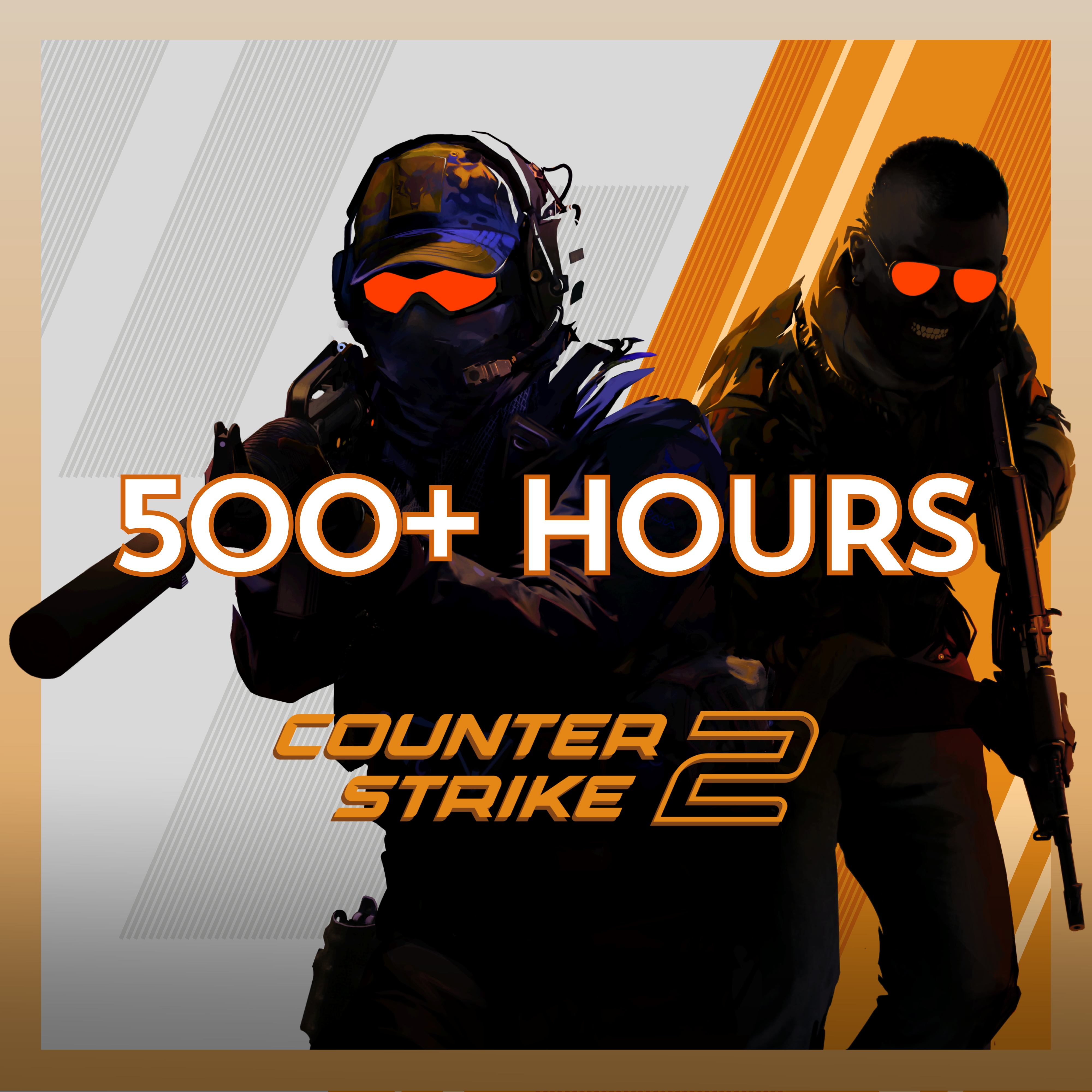 CS2 500+ Hours | Ready to play on FaceIT | Full Access | Fast Delivery