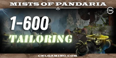 Mists of Pandaria | Tailoring 1-600
