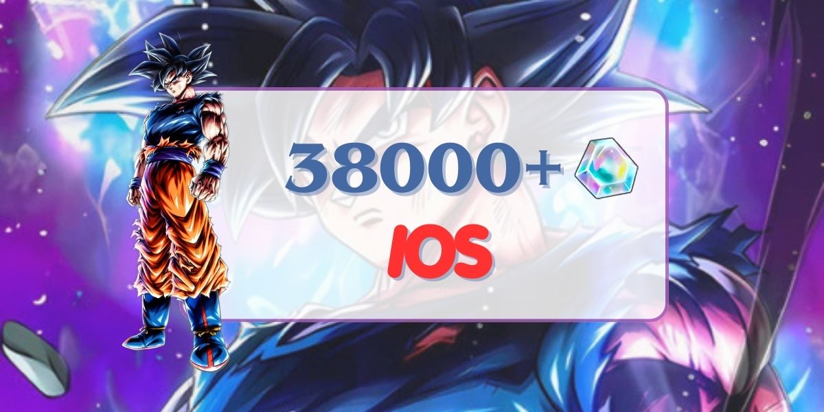 IOS UL Ultra Instinct -Sign- Goku + 38000 Chrono Crystal + 0-5 LF aleatório