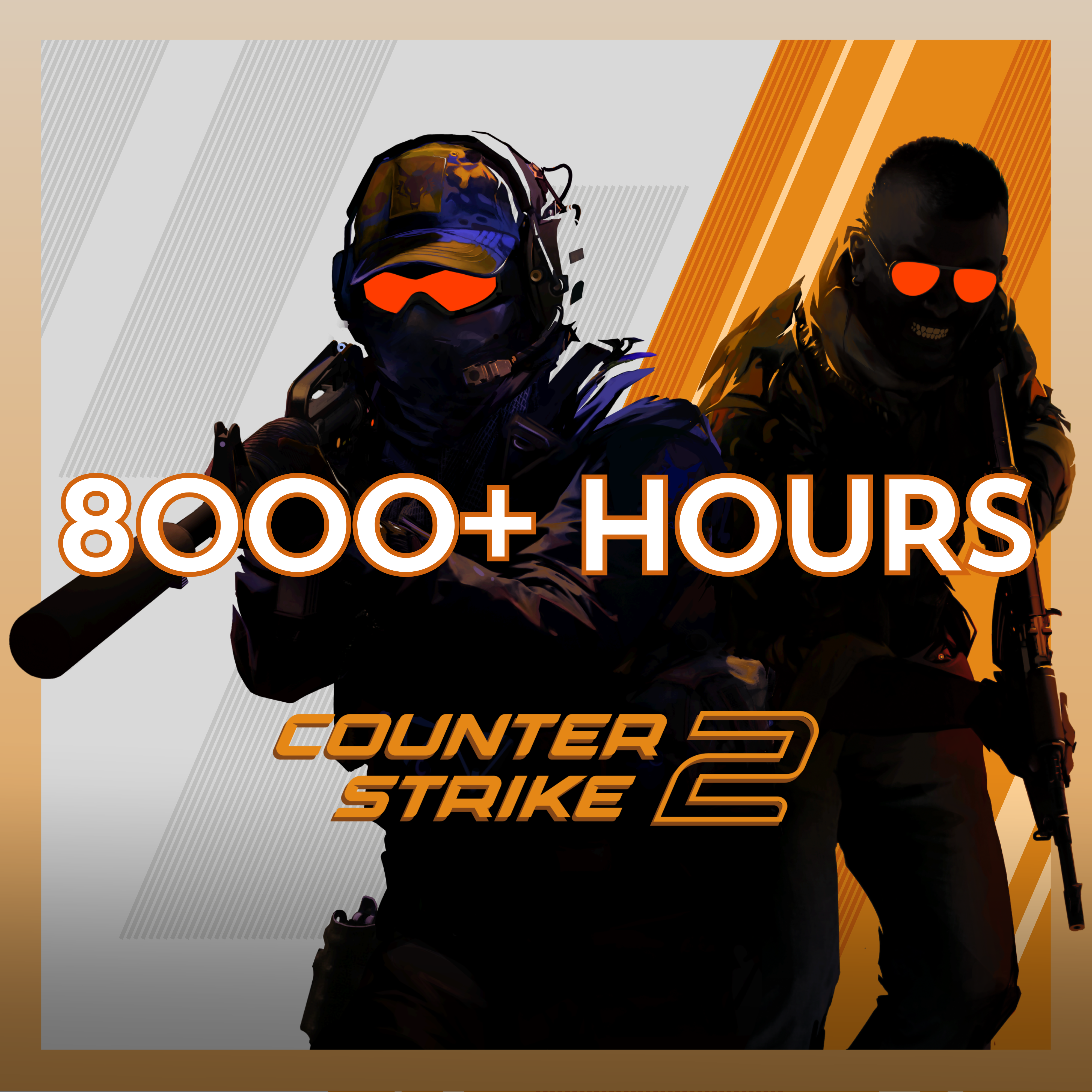 CS2 8000+ Hours | Ready to play on FaceIT | Full Access | Fast Delivery