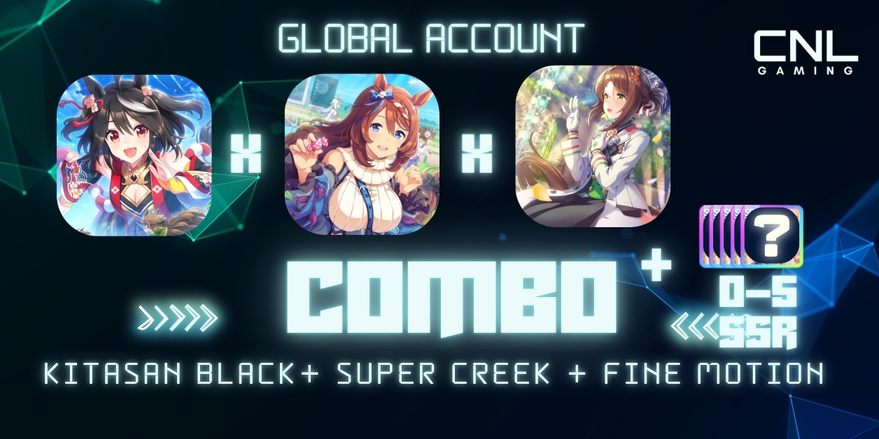 Global |[META] Kitasan Black+ Super Creek + Fine Motion +Random 0-5 SSR