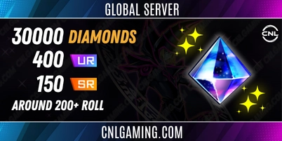 Master Duel 30000+ Diamonds + 400+ UR dust + 150 SR dust | Around 200+ Roll + No rank play