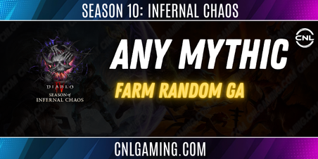 Pre Order | Season 10 : Infernal Chaos | Farm Any Mythic Random GA | Price per one MYTHIC
