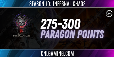 Season 10 : Infernal Chaos | 275-300 Paragon Point