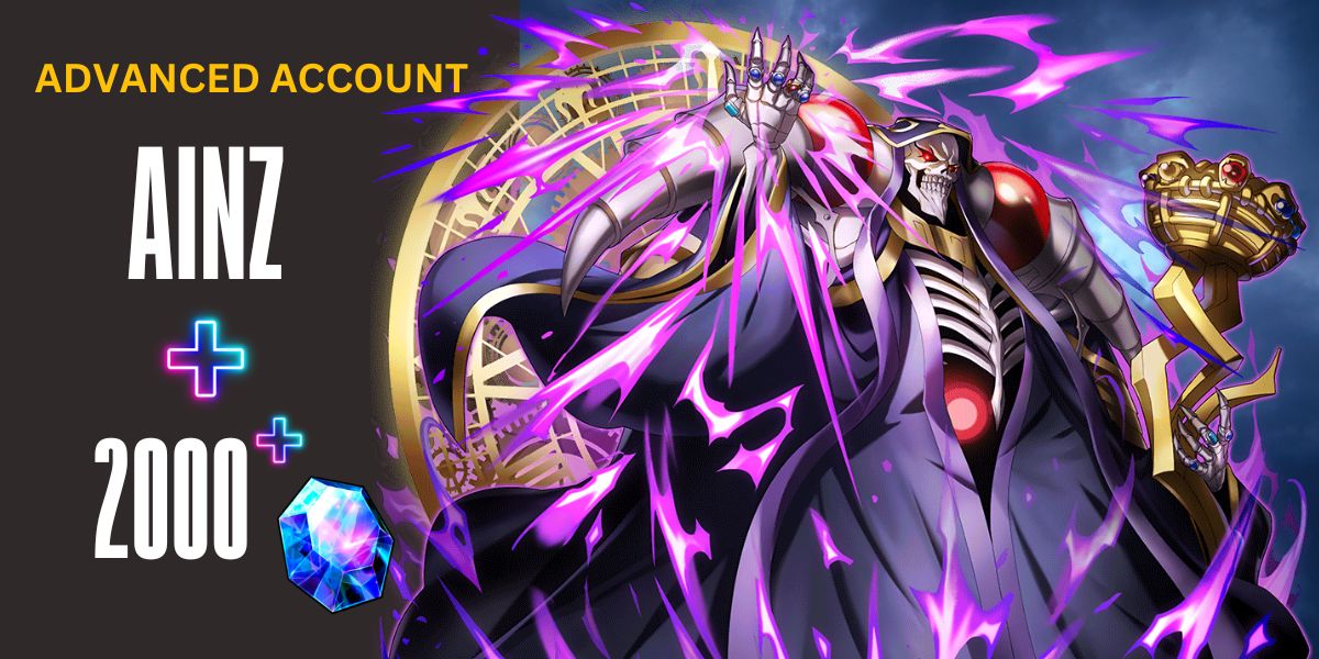 [Global] Ainz 2000+ Crystal [Advanced Account]