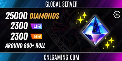 Master Duel 25000-28000 Diamonds + 2300 UR dust + 2300 SR dust | Around 800+ Roll
