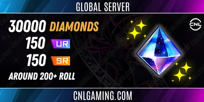 Master Duel 30000+ Diamonds + 150+ UR dust + 150 SR dust | Around 200+ Roll + No rank play