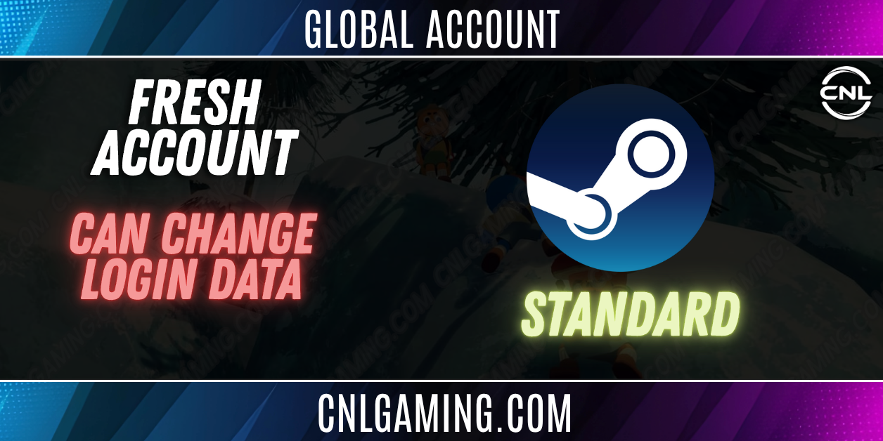 Peak |New [STEAM] Account | Original Mail | 0 Hours Playing | Can Change Data | Fast Delivery
