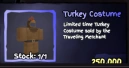 [GPO] Turkey Full Set | Hat + Costume + Head