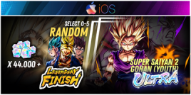 IOS Global UL Super Saiyan 2 Gohan (Youth) + 44000 Chrono Crystal