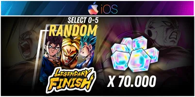 IOS Global 70000 Chrono Crystal + [Account Farmed Starter-BNID] Random  0-5 LF