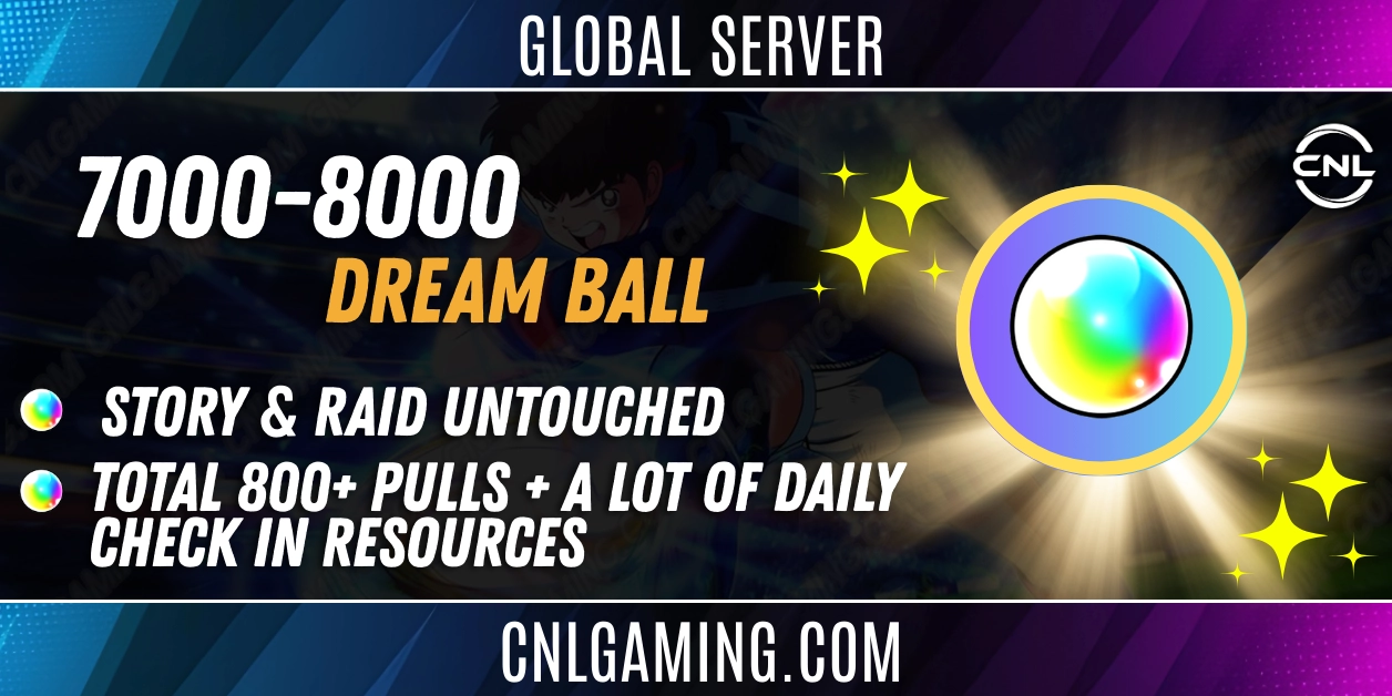 |Global| 7000-8000 DB + Story & Raid Untouched + Total 800+ Pulls + A lot of daily check in resources