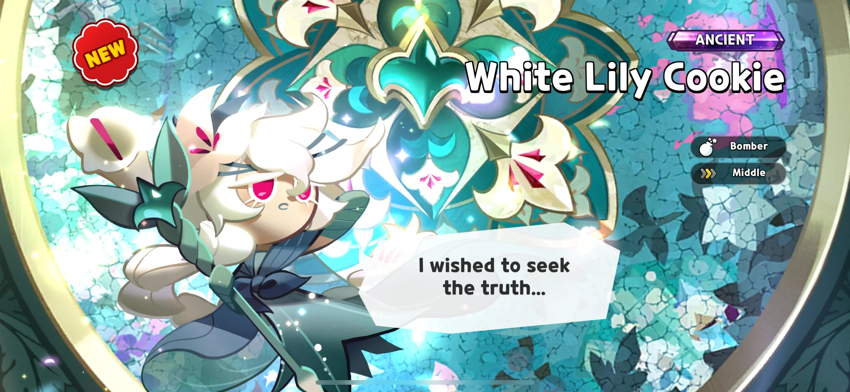 [Dark Cacao Server] White Lily Cookie | 120000+ Crystals | 250+ Cookie Cutters | 3-5 Random Legendary Cookie |