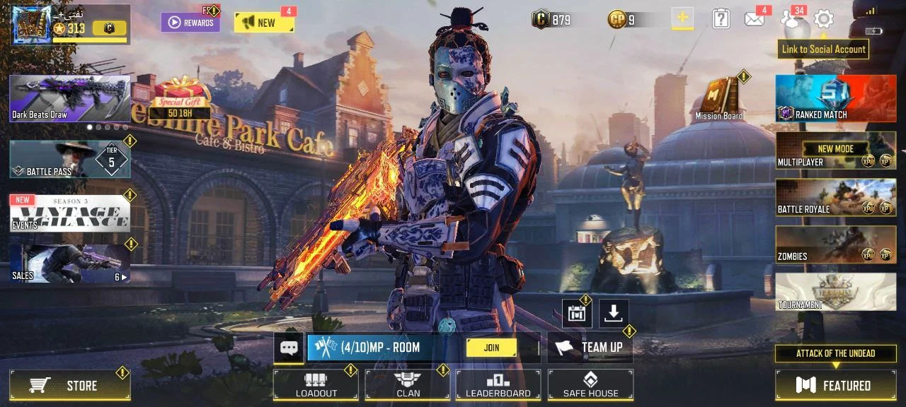 VST#20003 - 1 Súng Mythic (FFAR 1)  |  1 Súng Legend  |   36 Trang phục  |   80 Súng epic  |  Súng diamond : 3  |  Điệu nhảy : 10