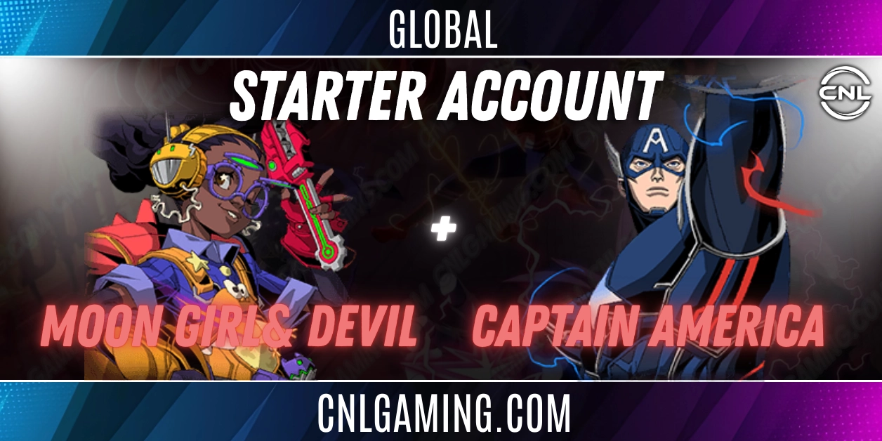 [Starter ACCOUNT][Global] Captain America + Moon Girl& Devil