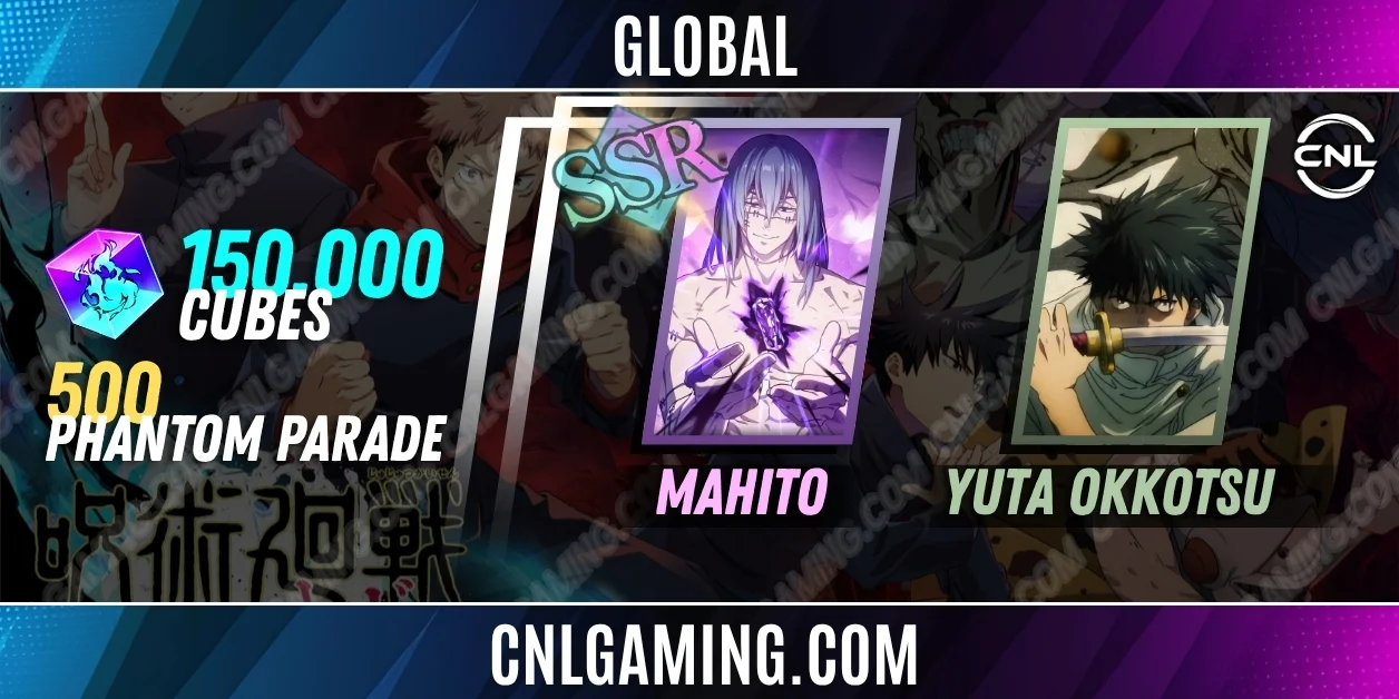 Global | Random SV|150000 Cubes| SSR Mahito, Yuta Okkotsu + 470 Phantom Parade