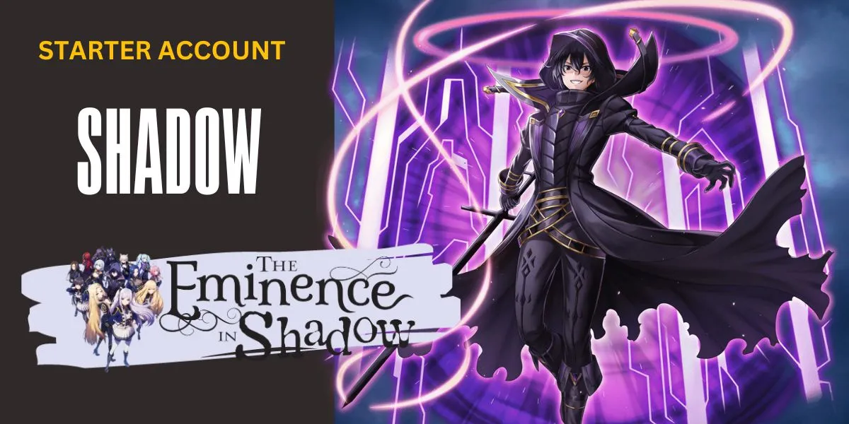 [Global]Shadow [Starter Account]+1100 Crystals