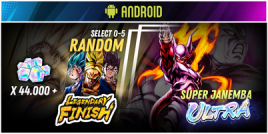 ANDROID Global UL Super Janemba + 44000 Chrono Crystal + 0-5 random LF