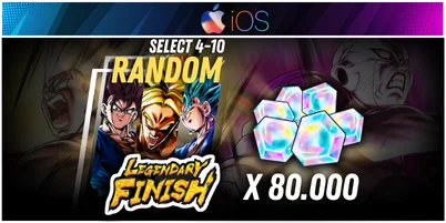 IOS Global 80000 Chrono Crystal + [Account Farmed Starter-BNID] Random 4-10 LF