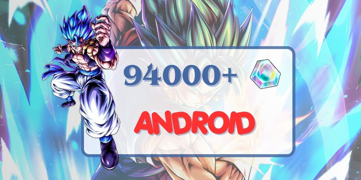 ANDROID 94000 - 100000 Chrono Crystal + aleatório 2-12 LF Entrega rápida