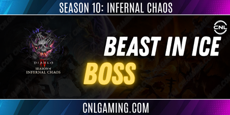 Season 10 : Infernal Chaos | 10x Beast in Ice Boss | Torment 4 | Mat Provided
