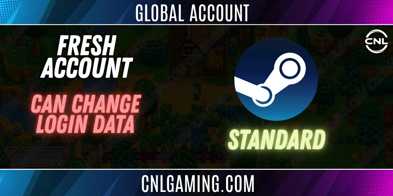 | STEAM Stardew Valley | 0H Played | Can Change Data | Fast Delivery