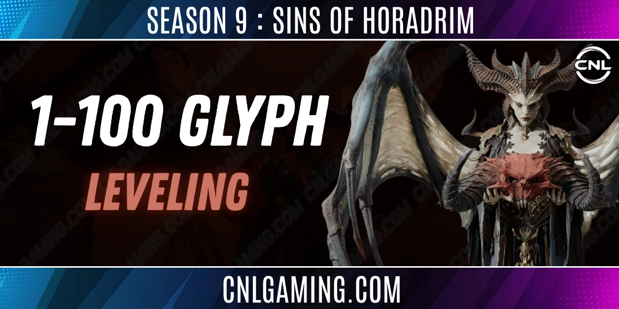 Hardcore Season 9 | Leveling Glyph 1-100