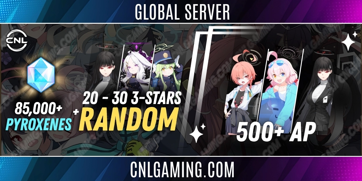 Global 20-30 Three-Stars + 85000+ Pyroxenes + 500+ AP | Mika Misono + Neru (Uniform) + Rio