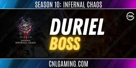 Pre Order | Season 10 : Infernal Chaos | 10x Duriel Boss  | Torment 4  | Mat Provided