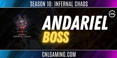 Season 10 : Infernal Chaos | 10x Andariel Boss  | Torment 4 | Mat Provided