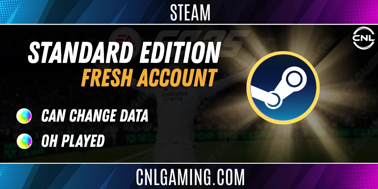 [STEAM] FC 25 | Standard Edition | 0H Played | Original Mail | Can Change Data | Fast Delivery