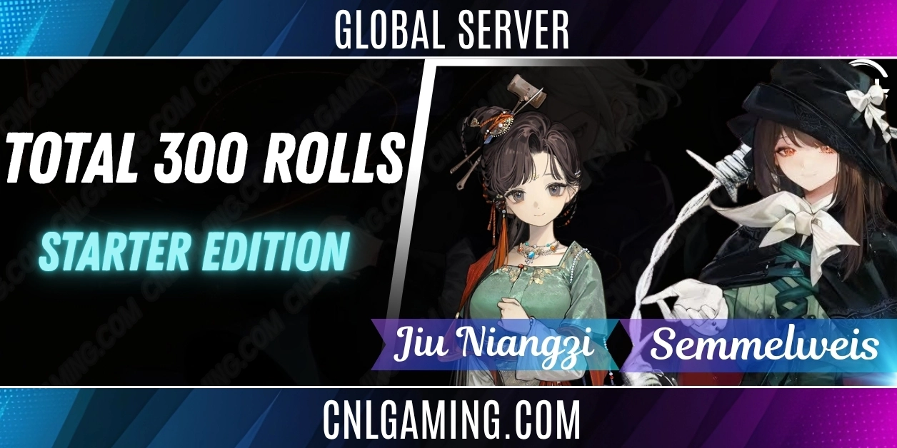 Global | Total 300 rolls + Semmelweis + Jiu Niangzi | Starter Edition