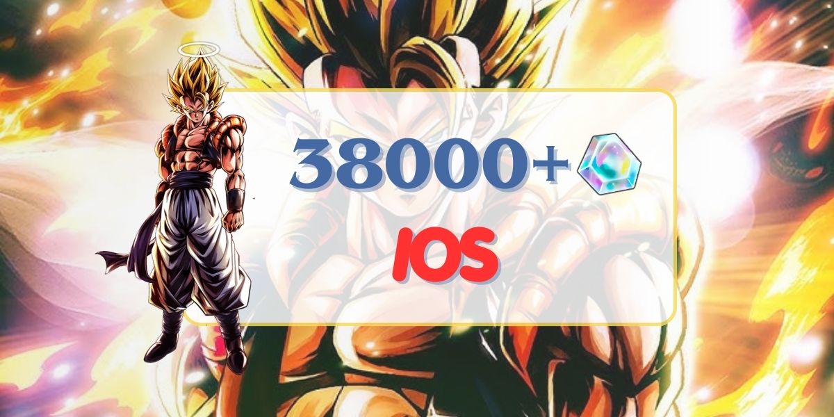 IOS UL Super Gogeta + 36000 Chrono Crystal + 0-5 LF aleatório