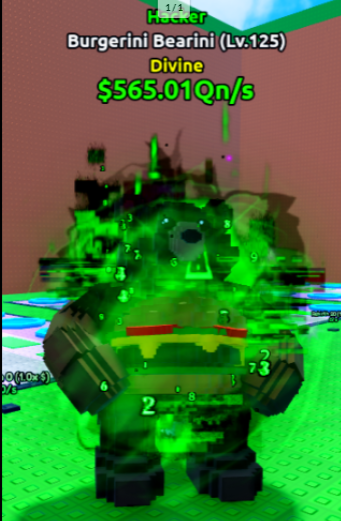 Hacker BURGERINI BEARINI lv125 | 565 Qn/s