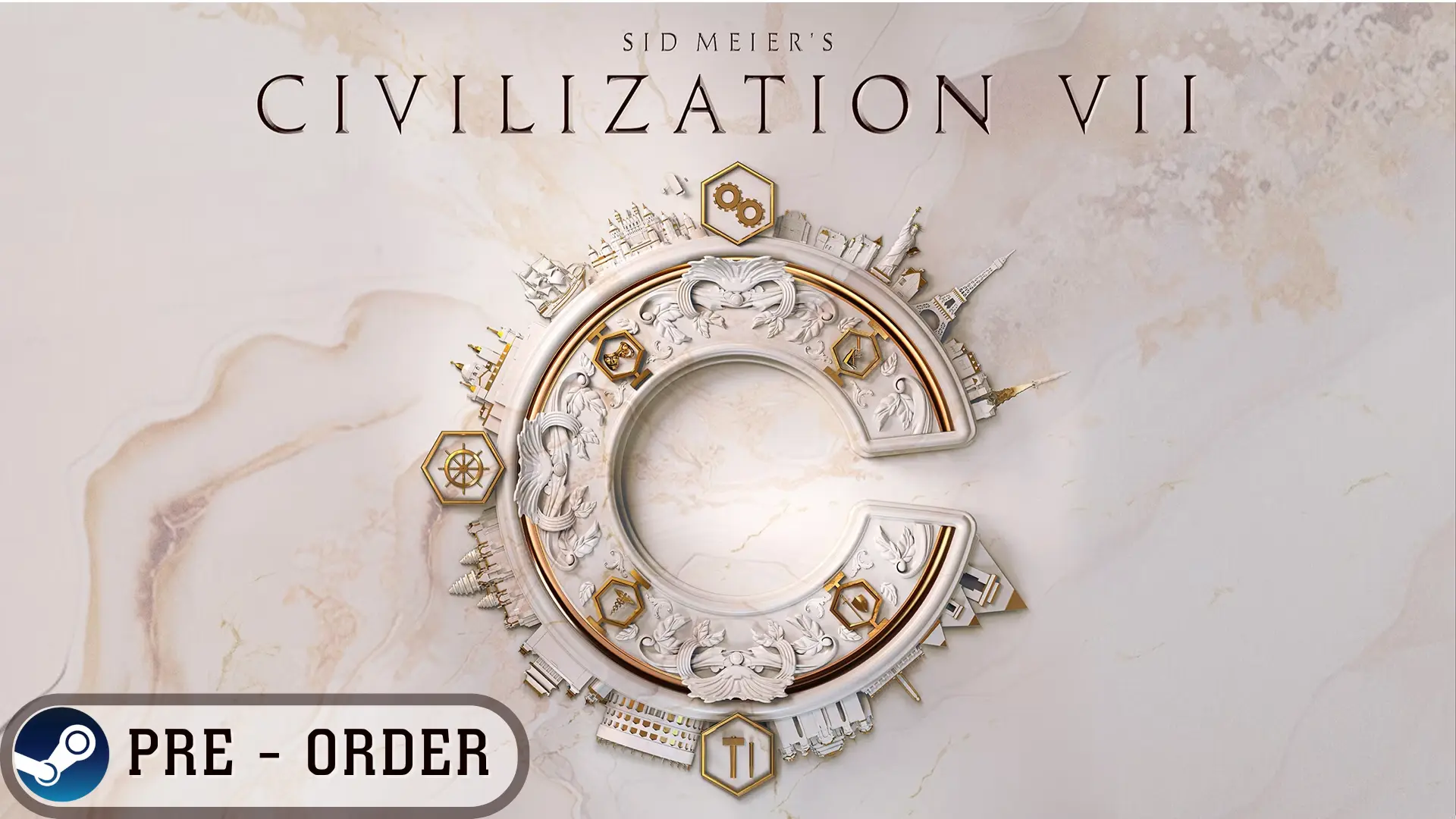 [STEAM] Pre-Purchase Sid Meier's Civilization VII Founders Edition | 0H Played | Can Change Data | Fast Delivery