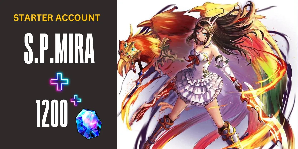 [Global] Searing petal mira 1200+ Crystals [Starter Account]