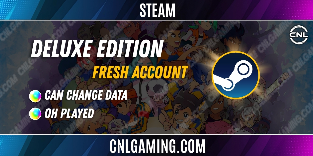 [STEAM] INAZUMA ELEVEN: Victory Road Deluxe Edition | Original Mail | Full Access | 0H Played | Can Change Dat