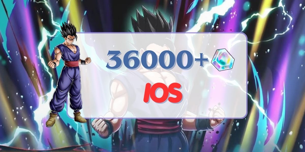 IOS Ultimate Gohan + 36000 Chrono Crystal + 1-5 LF aleatórios