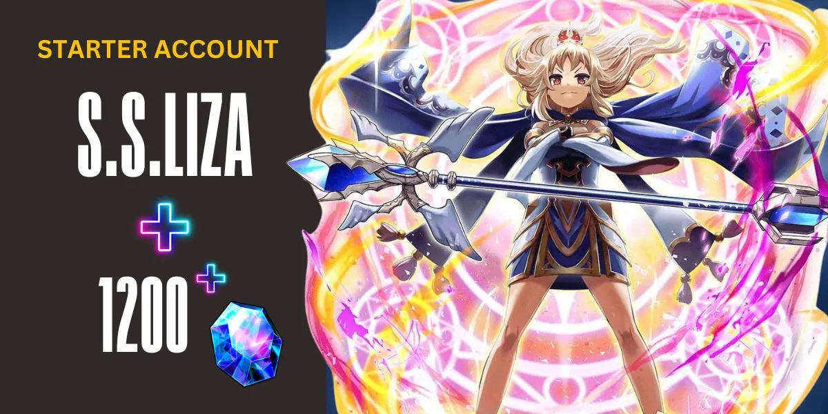 [Global] Supernova liza 1200+ Crystals [Starter Account]