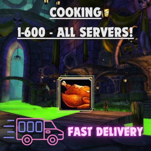 WOW Mist of Pandaria Classic/ Cooking 1-600 EU Leveling Kit/DIY Package/ More details at descriptions