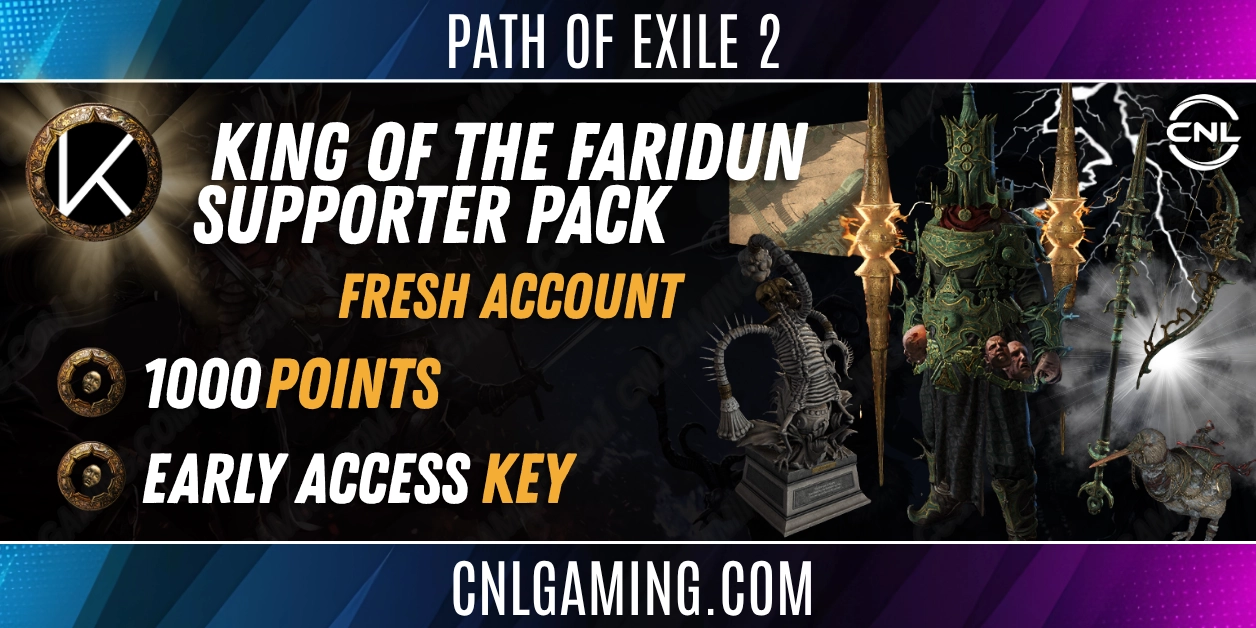 [GGG] Path of Exile 2 King of the Faridun Supporter pack | Original Mail | 0H Played | Can Change Data