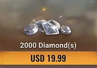 2000 Diamonds