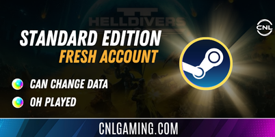 [STEAM] HELLDIVERS 2 | 0H Played | Can Change Data | Fast Delivery