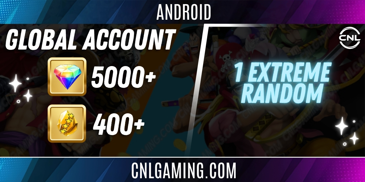 Android [Global] 5000+ Gems | 1 Random EX | 400+ 4-Star Fragments