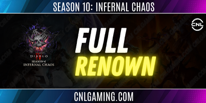 Season 10 : Infernal Chaos | Full Renown