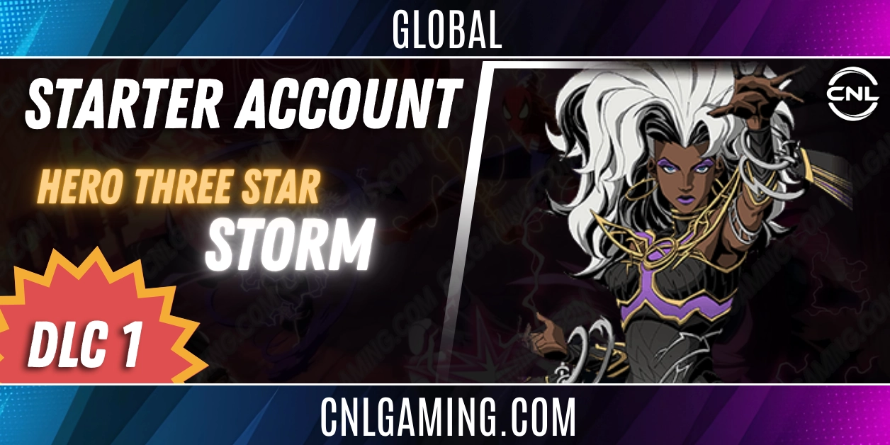 [Starter ACCOUNT][Global] 1 Hero Three-star - Storm | DLC 1