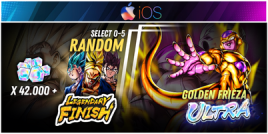 IOS Global UL Golden Frieza + 42000 Chrono Crystal + 0-5 random LF