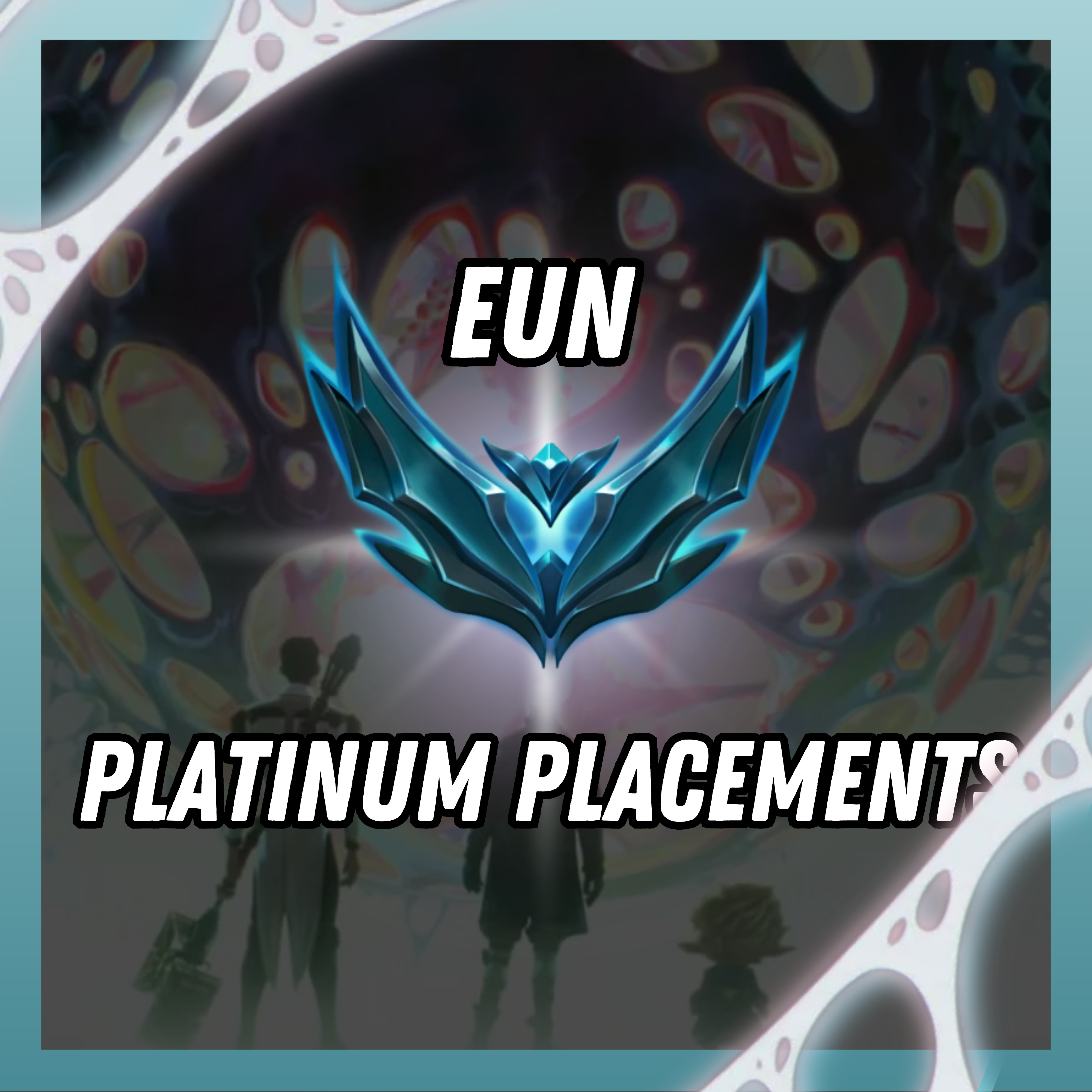 [EUN][Platinum Placements] Season 14, Division 3 | Champion: 20+ | BE: 100+ | Skins: 0-5+ | Smurf Account | Fast delivery