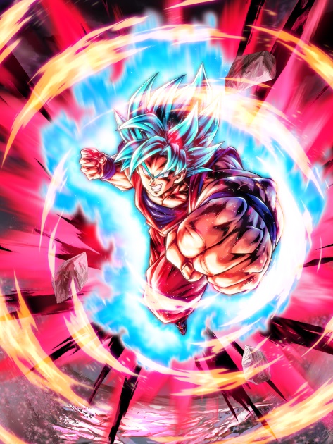 IOS UL Super Saiyan God SS Kaioken Goku + 38000 Chrono Crystal + 0-5 random LF